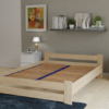 untitled11 Bedframe met lattenbodem 160 × 200 cm – Sonoma eiken