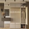 Garderobemeubel HAGA III 1Sz2W – Kasjmier beige
