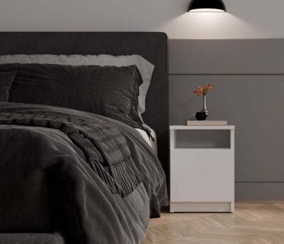 wizGALAX301DBIEL3 Nachtkastje GALAX 30 1D – Wit