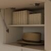Garderobemeubel HAGA 1W2S – Kasjmier beige – 2 laden