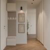 Garderobemeubel HAGA 1W2S – Kasjmier beige – 2 laden