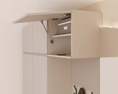 Garderobemeubel HAGA III 1Sz2W – Kasjmier beige