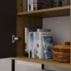 Dressoir KAMARO 2D SLIM – Artisan eiken – geribbeld front