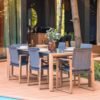 Tuinset DUISBURG dla 8 Osb – Antraciet / Bruin