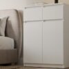 wizu3 Dressoir Malwa 2DD2S – Wit – 2 laden – 2 deuren