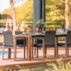 Tuinset DUISBURG dla 8 Osb – Antraciet / Bruin