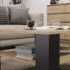 wizua2 Tafel SQUARE – Artisan eiken / Zwart