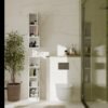 wizual1 Badkamerkast MEXY W1D – 1 deur – 3 planken – hangend