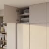 Kledingkast SENSO 3D – 150 cm – Kasjmier – met opzetstuk