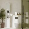 wizual2 Badkamerkast MEXY 1D – 1 deur – 4 planken