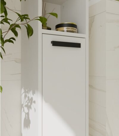 wizual3 Badkamerkast MEXY 1D – 1 deur – 4 planken