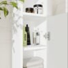 wizual5 Badkamerkast MEXY 1D – 1 deur – 4 planken
