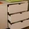 Dressoir CORDOBA 2D3S – Kasjmier beige – 3 laden – soft-close