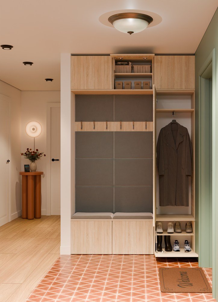 Garderobemeubel HAGA III/1Sz2W – Sonoma eiken