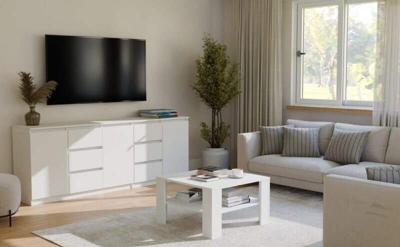 Tafel SQUARE – Wit