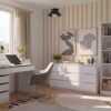 Bureauset Arto Komoda Malwa M6 – Wit