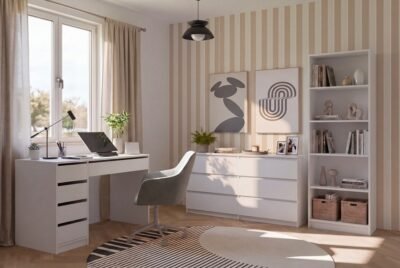 Bureauset Arto Komoda Malwa M6 – Wit